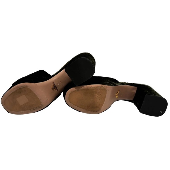 Vintage Chanel Stripe Cork Sandals - Picture 10 of 12